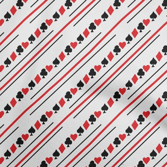 oneOone Cotton Silk Dusty Teal Green Fabric Poker Card Sewing Craft Projects Fabric Prints By Yard 42 Inch Wide