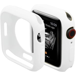 XiHAMA Ultra Thin Soft TPU Bumper Case Compatible with iWatch Apple Watch Series SE 6/5/4