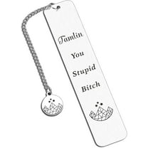 Inspirational Booktok Gifts, Women Dark Romance Bookmark for Book Lovers Bookish Book Markers Gift for Women Fantasy Merchandise for Friends Book Accessories Reader Christmas Gift