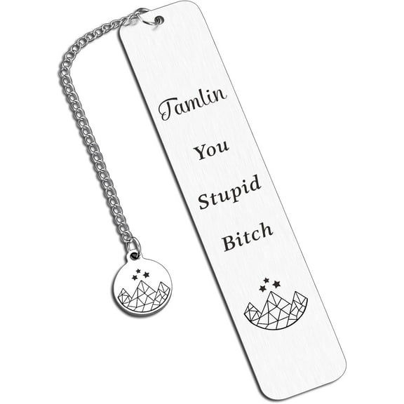 Inspirational Booktok Gifts, Women Dark Romance Bookmark for Book Lovers Bookish Book Markers Gift for Women Fantasy Merchandise for Friends Book Accessories Reader Christmas Gift