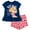 Blue, variant on Paw Patrol Skye July 4th Peplum T-Shirt and Twill Shorts Outfit Set Toddler to Big Kid