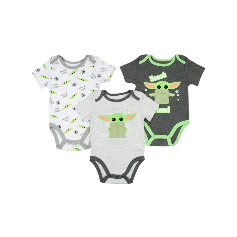 Star Wars Infant Baby Boys The Mandalorian Snack Time Grogu Baby