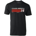 thumbnail image 2 of Men's Stewart-Haas Racing Team Collection Heather Charcoal Chase Briscoe Hot Lap T-Shirt, 2 of 3