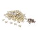 thumbnail image 5 of 100 de juegos de remaches de estrella, remaches de material cuero, remaches para bricolaje, decoración de bolsas de ropa Oro mayimx Star Studs Remaches, 5 of 7