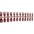 thumbnail image 1 of Coffin Fake Nail Gradient Not Susceptible to Allergies Waterproof Shiny Pattern Nail Enhancement Tablets Charming Manicure Tips Gradient Red, 1 of 6