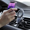 thumbnail image 3 of Magnetic Suction Car Airvent Phone Holder Shockproof Universal Handsfree Cradle, 3 of 5