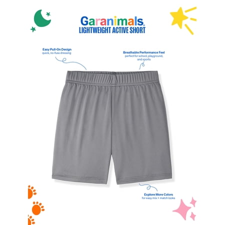 Garanimals Newborn, Baby & Toddler Boy Lightweight Active Shorts, Sizes 0-6T