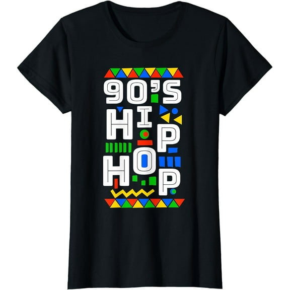 90's Hip Hop Vibes retro pattern T-Shirt