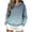 Green, variant on Hoodies for Women Loose Fitting Printed Long Sleeve Fashionable Casual Hooded Top Cozy Soft Lounge Pullover for Daily Wear