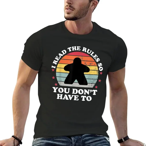 Leto las reglas juego de mesa divertido jugador de juego de mesa regalo camiseta vintage sudor camisetas para hombres gráfico