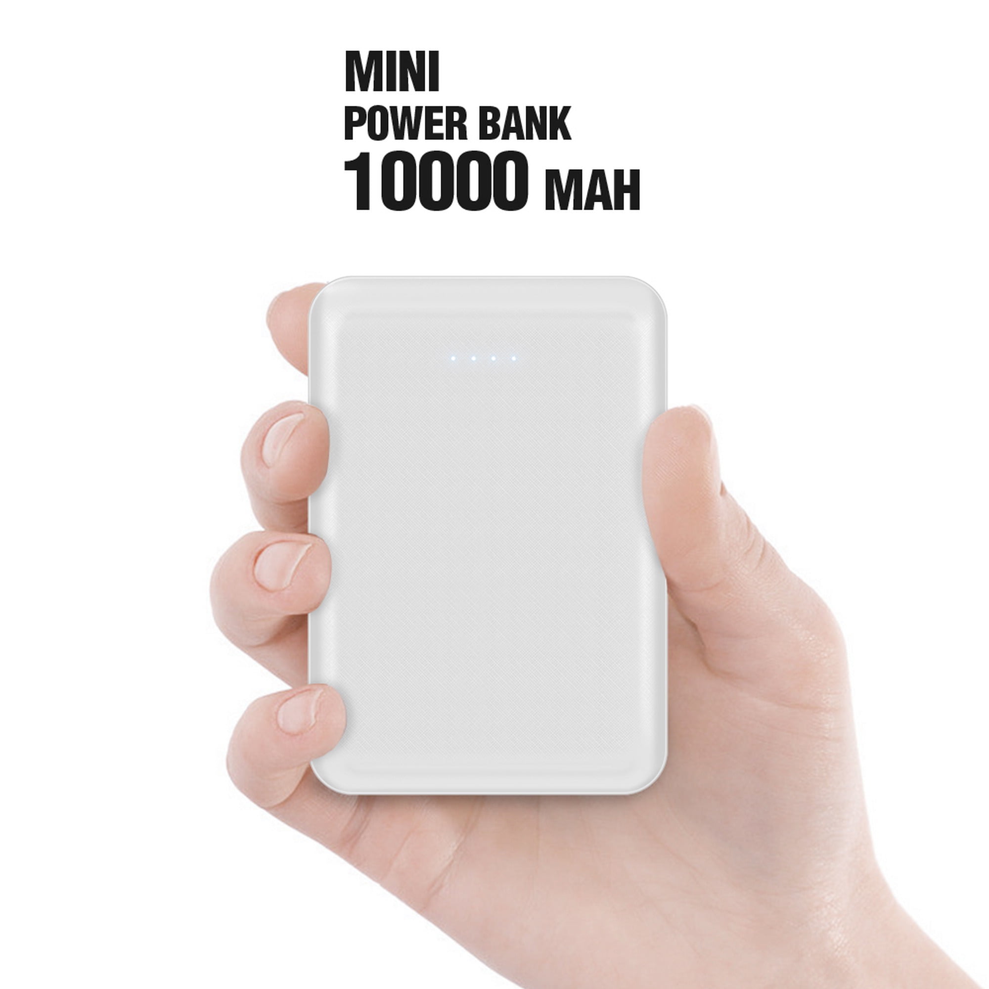 10000mah Portable Battery Charger Luxmo Smallest Bank Fast 10000mah Portable Battery Charger Luxmo Smallest Bank Fast Charging Pack With 2 Usb Output Ports 5v 4a 1a Compatible Iphone