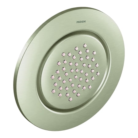 Moen Mosaic Brushed Nickel Round Single-Function Body Spray, Valve Required