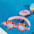 thumbnail image 1 of Gafas de natación para niños, correa ajustable, antivaho, portátiles, para niños y jóvenes, ideales para viajes y buceo., 1 of 8