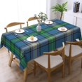 thumbnail image 2 of Rectangle Table Cloth, Scottish Clan MacDowall Tartan Plaid Resistant Washable Tablecloth Decorative Table Cover for Dining, Indoor and Outdoor, 2 of 6