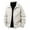 #White, variant on DPTALR Men's Solid Color Thick Corduroy Long Sleeve Lapel Button Cardigan,Black,Big and Tall Men L