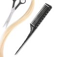 thumbnail image 3 of Haofy Hair Comb Hairdressing Comb Hair Styling Comb Hollow Comb Styling Tools, 3 of 8