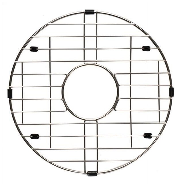 ALFI ABGR18R Grille Ronde en Acier Inoxydable pour ABF1818R