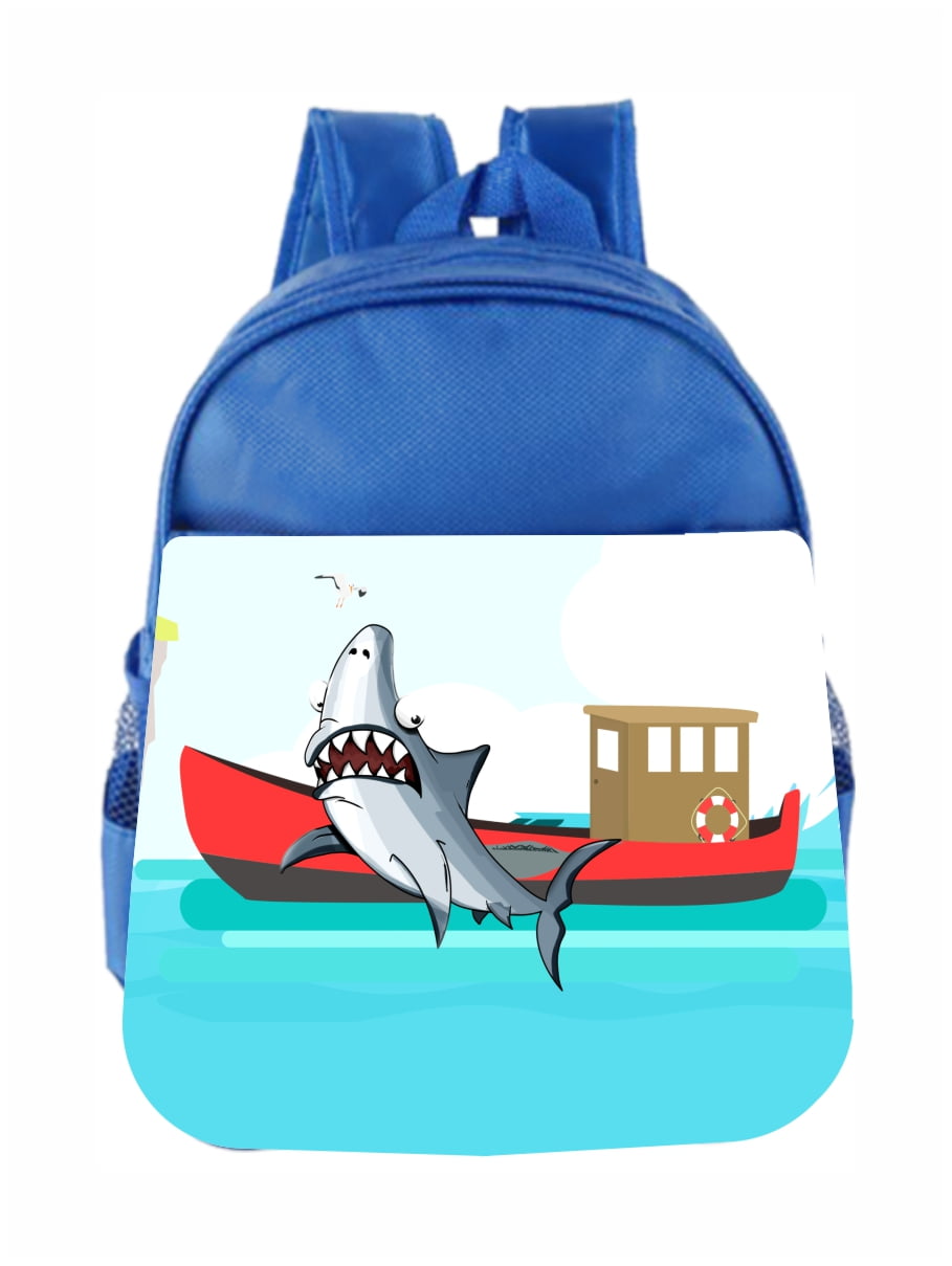 shark kids backpack