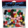 thumbnail image 2 of Darice Acrylic Pom Poms Multicolor 0.5 Inch, 2 of 2