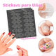 thumbnail image 2 of Sticker Adhesivo Doble Cara Pegar Uñas Postizas 1200pz, 2 of 9