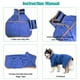 thumbnail image 4 of Toalla de baño para perros con capucha, absorbente de primera calidad, toalla para mascotas de secado rápido para viajes de baño y playa, toalla de baño lujosa y suave, 4 of 5