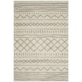 thumbnail image 6 of SAFAVIEH Arizona Teagan Geometric Shag Area Rug, Ivory/Beige, 6'7" x 9'2", 6 of 6