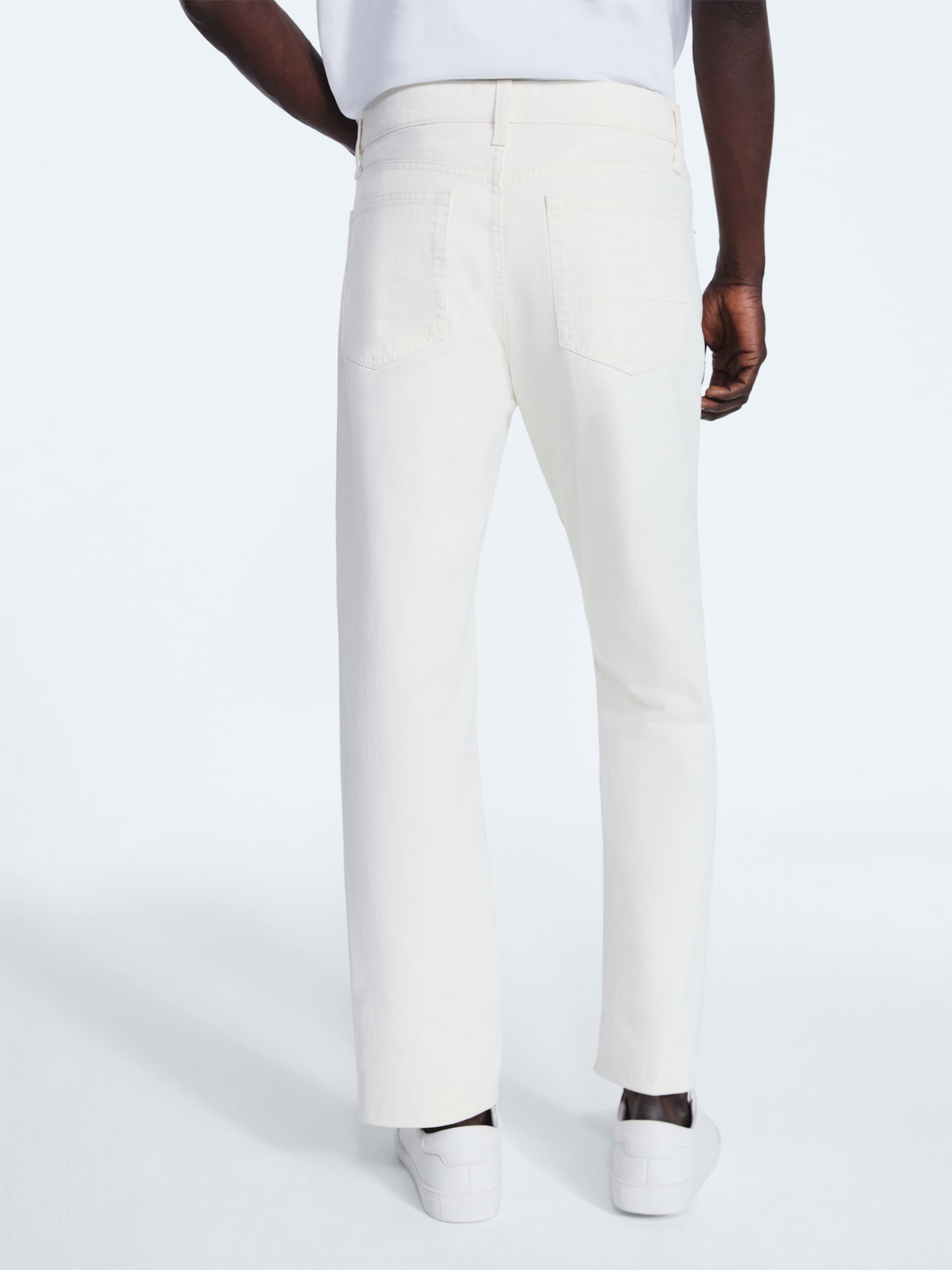 Free Assembly Men's Modern Straight Five Pocket Pants, Waist Sizes 30-38
