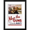 thumbnail image 2 of Man the Guns  Join the Navy Recruitment Poster, Figurative World Culture Framed Art Print Wall Art by McClelland Barclay Sold by Art.Com, 2 of 6