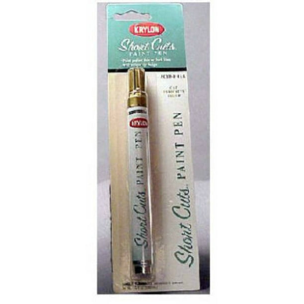 1 PCKrylon SCP901 Short Cuts Hobby/Craft Paint Pen, Gold Leaf, 1/3 Oz