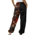 thumbnail image 5 of Rciityk Women's Christmas Sweatpants Baggy Christmas Tree Santa Claus Printed High Waisted with Pockets Winter Casual Loose Joggers Trousers, 5 of 6