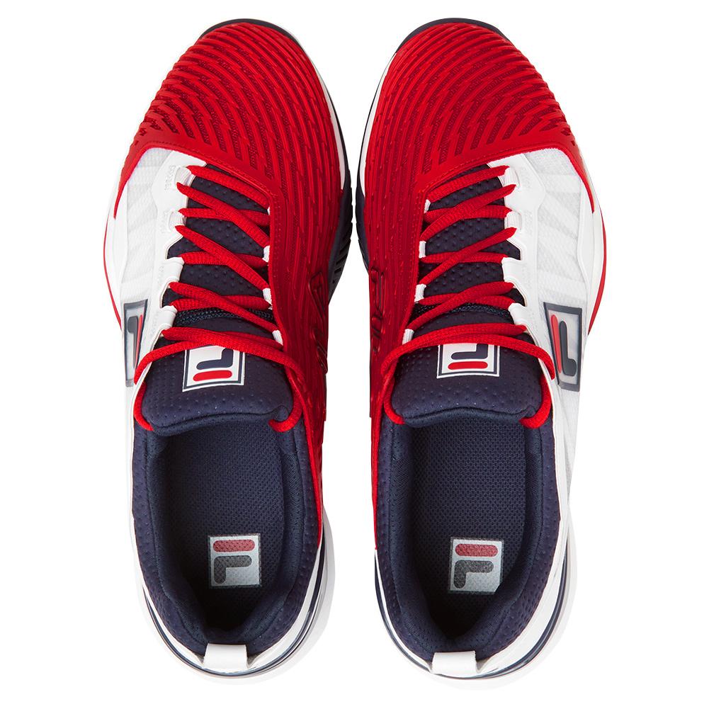 Fila Speedserve Energized Mens Shoes Size 7, Color: Red/White/Navy - image 5 of 5