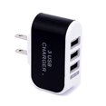 thumbnail image 1 of Cargador USB 3 Entradas 5V 1 Amperio Bocina Negro, 1 of 2