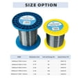 thumbnail image 7 of BLUEWING Monofilament Fishing Line 3000YD Invisible Thin Diameter Fishing String Mono Fishing Line, Dia.0.8mm*3000YD*80LB, Gray, 7 of 7