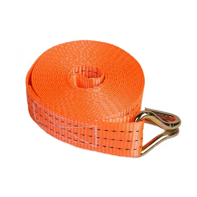 Sangles de Liaison Cargo 5/6M, Sangles de Tension Épaissies pour Camion, Sangles de Fixation Robustes avec Clip