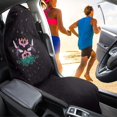 thumbnail image 4 of Uourmeti 1 Pack Car Seat Sweat Towel Cover, Easy Install, Compatible with Van Truck Bucket Seat, Microfiber Terry Cloth Seat Cover for Drivers, 4 of 7