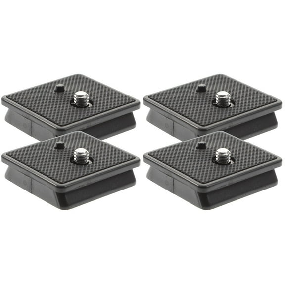 4 pcs  Tripod Adapter 1/4 Inch Quick Release Plate Tripod Mount Attachment