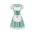 thumbnail image 3 of Disfraz Premium Disfraz bávaro Vestido de jardín de cerveza Disfraz elegante de Oktoberfest para mujer Kuymtek Verde T XL para Mujer, 3 of 9