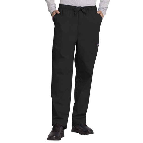 Pantalón Médico Cargo Originals para Hombre Grande y Alto Cherokee Negro XXX-Large