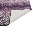 thumbnail image 2 of Better Trends Bath Rug 30” x 50” Bathroom Rug Mat Non-Slip Micro Polyester Bath Rugs for Bathroom Floor, Shower, Tub, Toilet Casablanca Collection - (Purple), 2 of 5