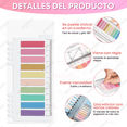 thumbnail image 3 of Notas Adhesivas 3100 PCS, 116 Colores, Transparentes De Índice , 14 Sets Y Notas Adhesivas Xtellar multicolor, 3 of 3