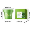 thumbnail image 3 of Fiudx Crema de Té Verde, Hidratante de Fenyi Que Promueve La Síntesis, Suaviza La Piel, Nutre de Acetato de Hoja, Equilibra La Grasa y Cuida de Jinhua, Preparación de Maquillaje Diario/Repara La Noch, 3 of 7