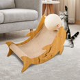 thumbnail image 1 of Rascador para gatos, cojín para mascotas, duradero, cama resistente, resistente al desgaste, tablero rascador para gatos, rascador de sisal para gatos Delfín, 1 of 8