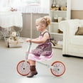thumbnail image 2 of Costway 4 in 1 Kids Tricycles with  Push Handle & Training Wheels Baby Balance Bike Pink, 2 of 10