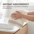thumbnail image 4 of REGALWOVEN Cotton Waffle Textured Hand Towels, 13" x 29" Soft Absorbent Decorative Hand Towel for Bathroom, Gym, Spa, Hotel, Home Milky White 2pk, 4 of 7