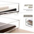 thumbnail image 3 of Stackable Paper Tray,Letter Tray Desk Organizer,Desk File Organizer,Acrylic Paper Tray Organizer for Desk,Clear Desk Organizers and Accessories for Office, Home or School，2 Tier, 3 of 6