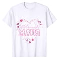 thumbnail image 6 of XAOFW Women's T-Shirts Carnival Short Sleeve Crewneck Letter Print Casual T Shirt Everyday Wear Relaxed Fit Tee Shirts Outdoor Activities Comfortable Stylish Tops, 6 of 6