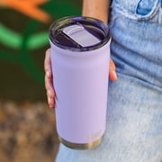 BUILT Torrent 20 oz Double-Wall Insulated Stainless Steel Tumbler Water Bottle, Lavender
