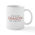 thumbnail image 2 of CafePress - GRANDPA Of TWINS Mug - 11 oz Ceramic Mug - Novelty Coffee Tea Cup, 2 of 6
