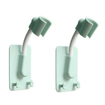 BVXEEP Shower Head Wall Mount, Self-Adhesive Wall-Mounted Multifunctional Universal Adjustment Shower Bracket
