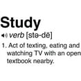thumbnail image 2 of CafePress - Study Definition Mugs - 11 oz Ceramic Mug - Novelty Coffee Tea Cup, 2 of 4